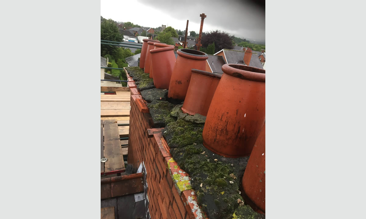 Chimney Rebuild, Belfast