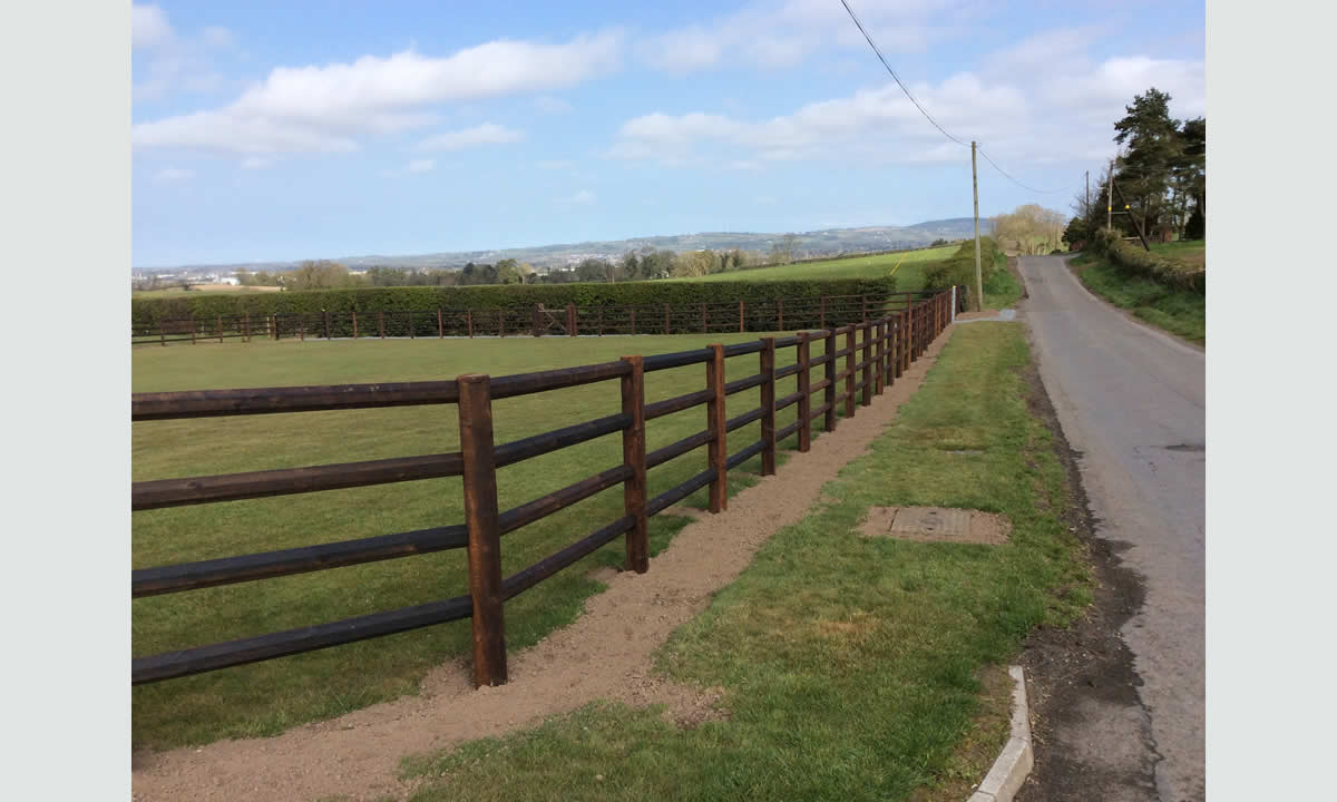 Octagon Timber Fencing